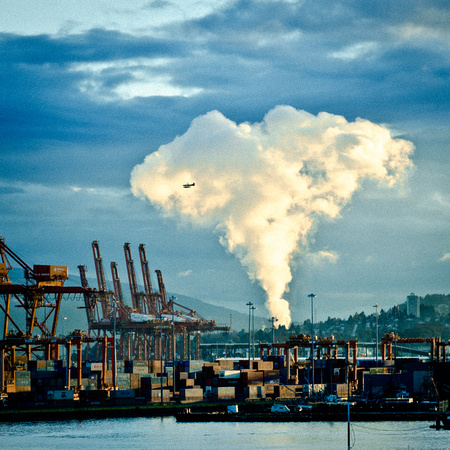 Vancouver Port Chilly Morning