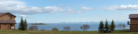 Panorama of Iliamna Lake, Alaska
