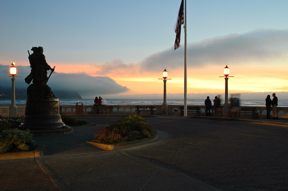 Lewis and Clark Statue, Seaside, OR