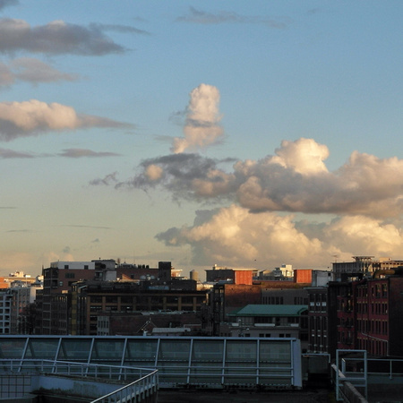 Late Afternoon Clouds over DTES