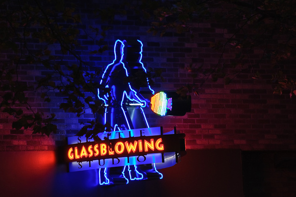 Glass Blowing Studio Sign