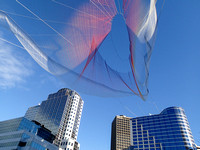 745-foot aerial sculpture was installed for TED Conference Vancouver