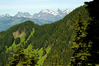 View North to Elk-Thurston & Cheam Range