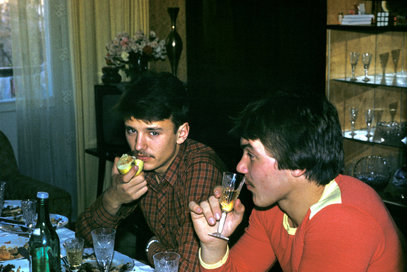 1982: Игорь Ракитин (МГУ) и Леха Микушин