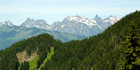 View North to Elk-Thurston & Cheam Range