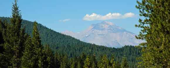 Mount Shasta From Vista Point