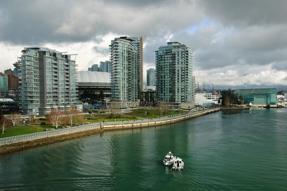 Looking North-East From Cambie Bridge