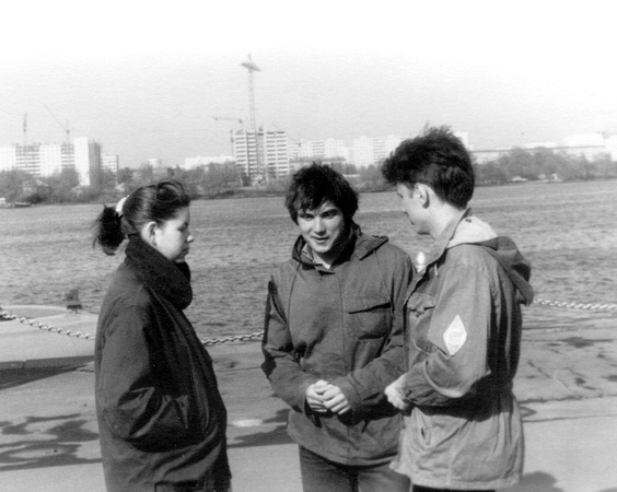 1985: На Клязьминском водохранилище