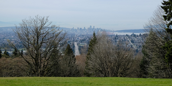 Burnaby Mountain: Looking West (DT Vancouver)