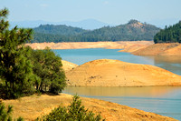 Low waters on Lake Shasta