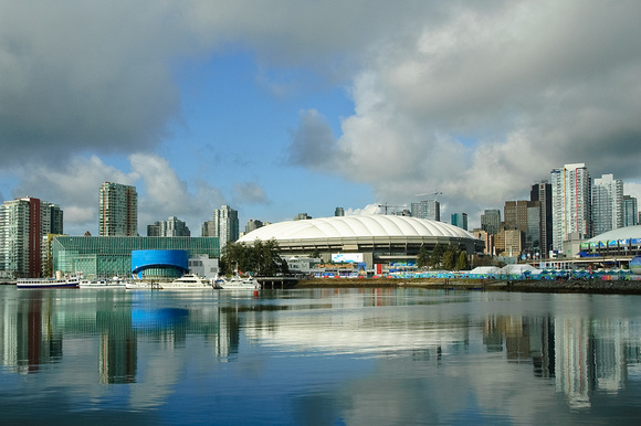 BC Place From Sochi House (a.k.a Science World)