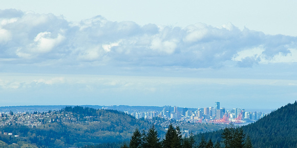Downtown Vancouver as Seen from Port Moody