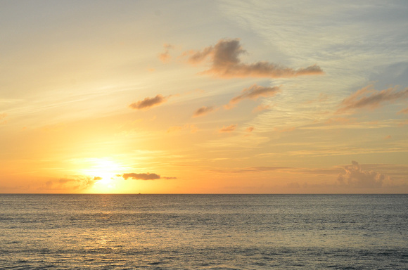 Waimea Bay sunset
