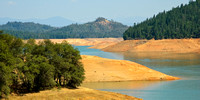 Low waters on Lake Shasta